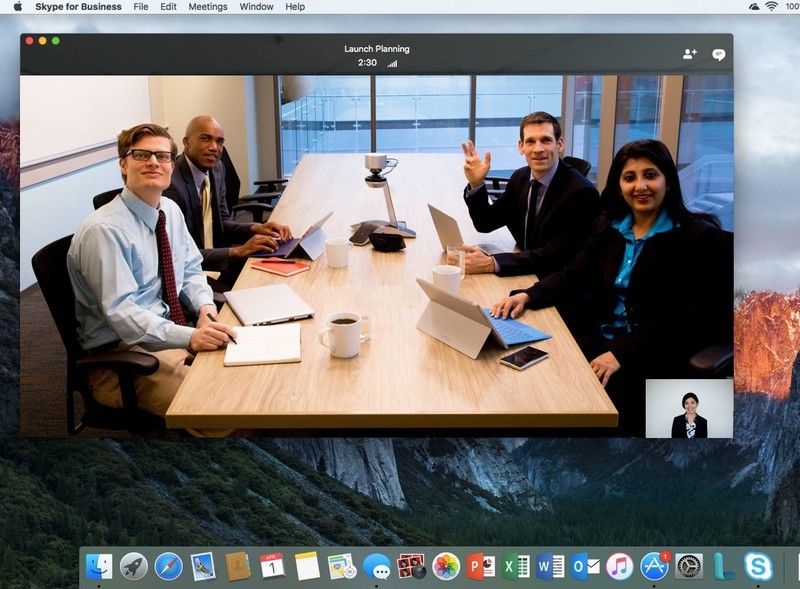 skype for business mac disable away